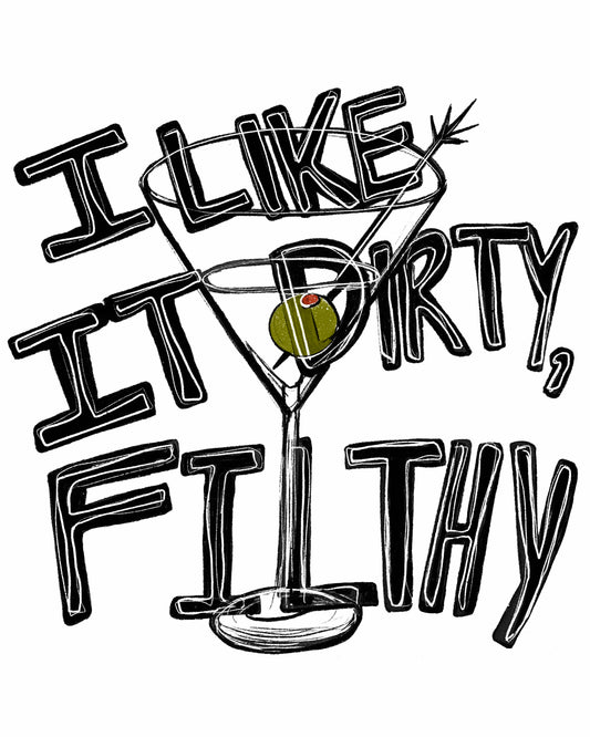 Martini Poster Print